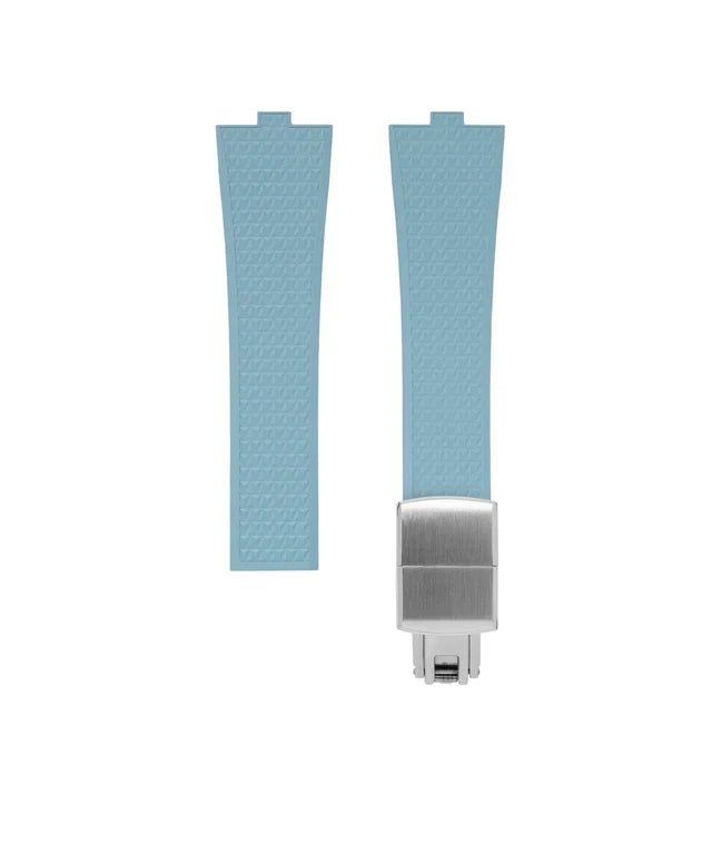Baby Blue CTS Rubber Strap for Vacheron Constantin Overseas